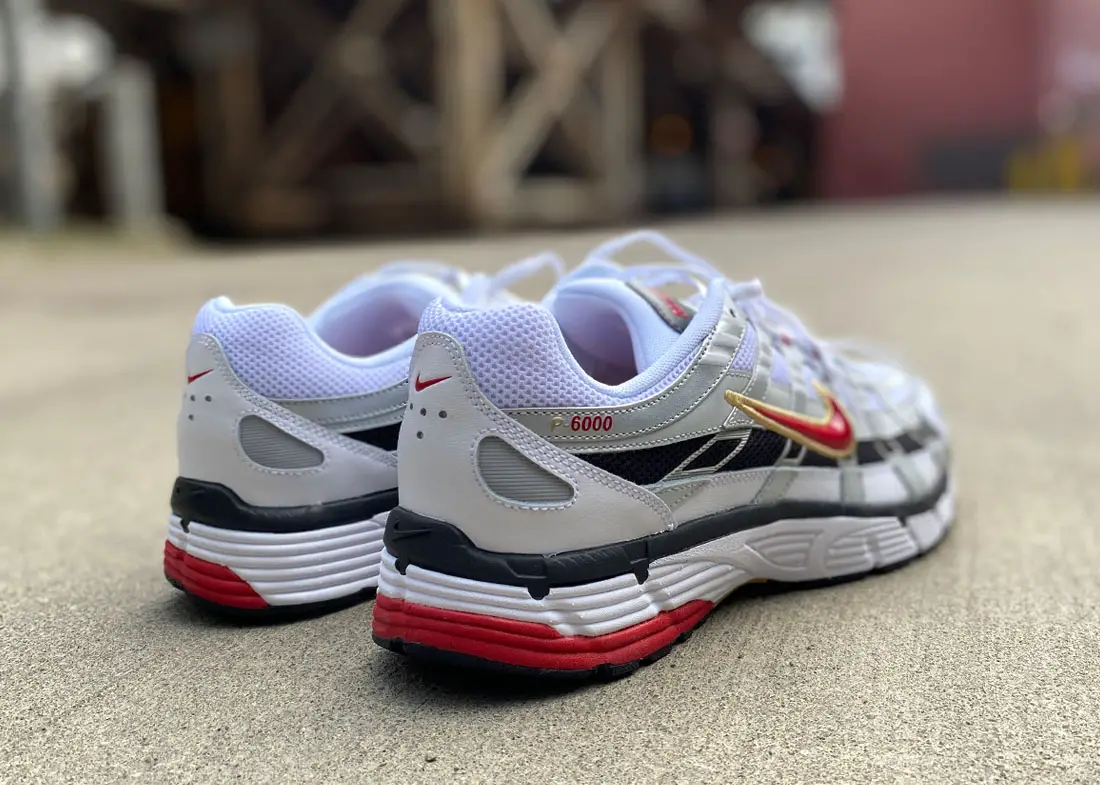 Nike P 6000 WHITE RED SILVER4