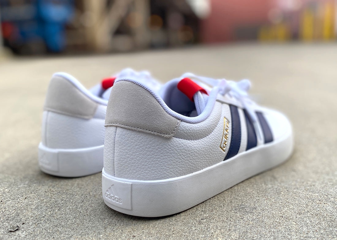 adidas VL Court white blue red1